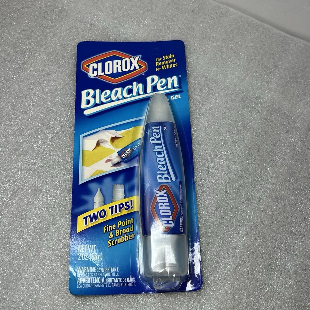 Clorox Bleach Pen Gel Two Tips 2 oz Discontinued 2005 NEW